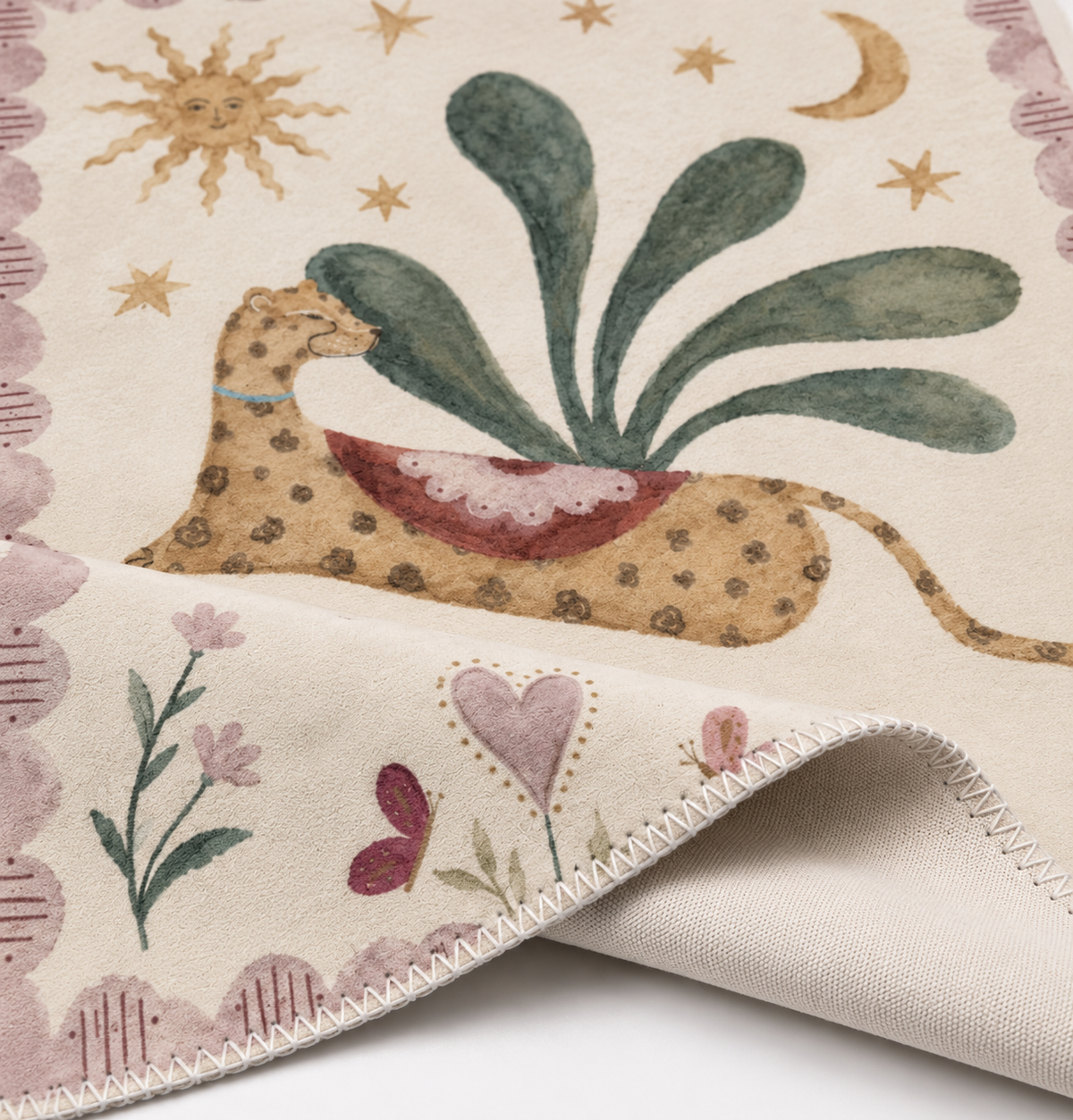 WILD AT HEART LEOPARD RUG