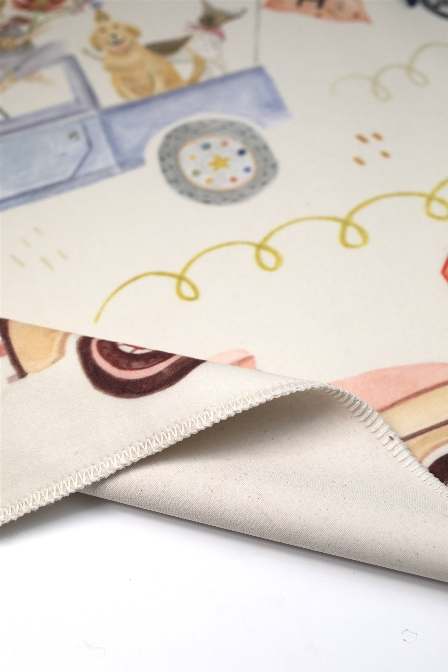 Hueppi On The Road Girl Kid's Rug