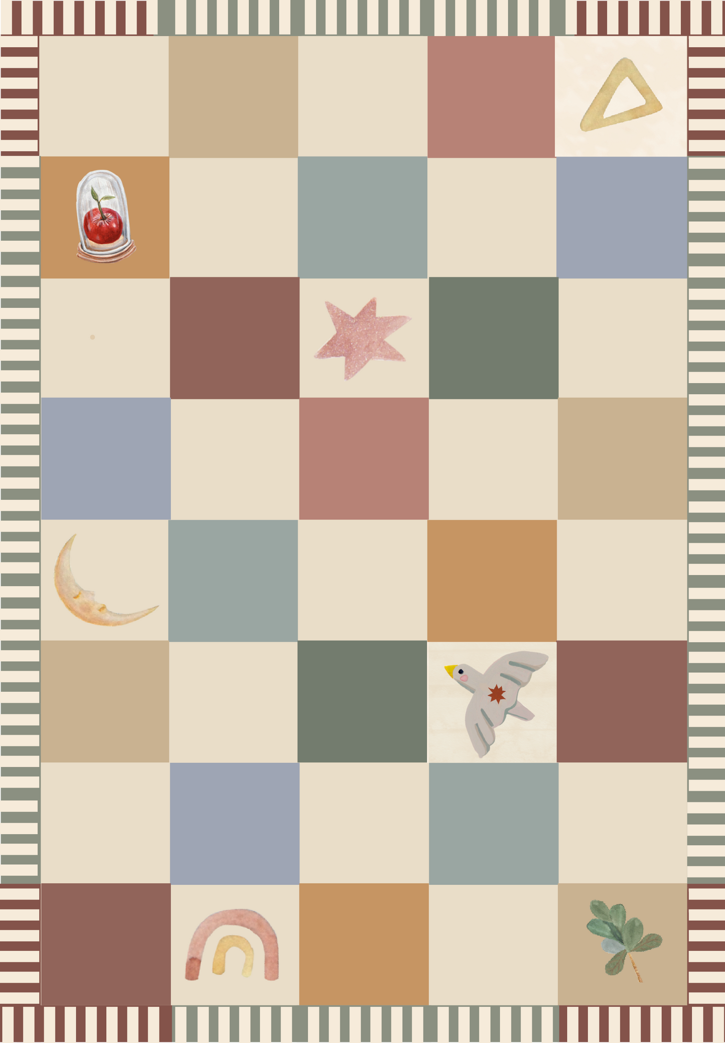 PATCH & PLAY CHECKMATE RUG - Imperfectly Perfect
