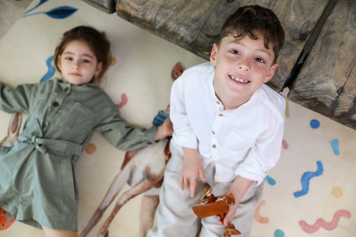 music forest Bambi rabbit carpet for kids. music forest Bambi rabbit rug for kids room. Machine washable and nontoxic rug