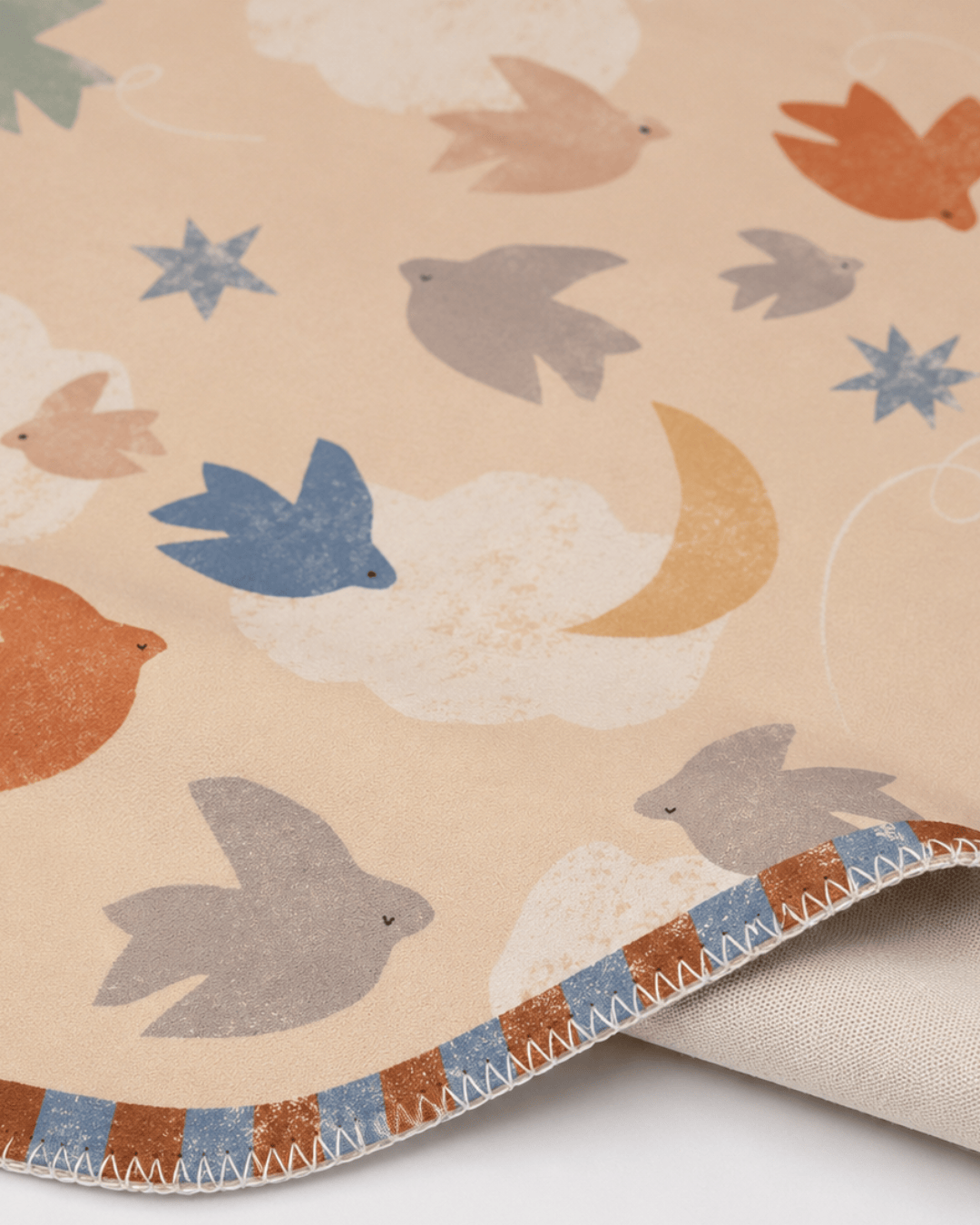 Hueppi Nimbus Bird washable children's rug