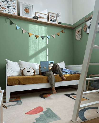 Hueppi Cubes 'n Play Geometric washable children's rug