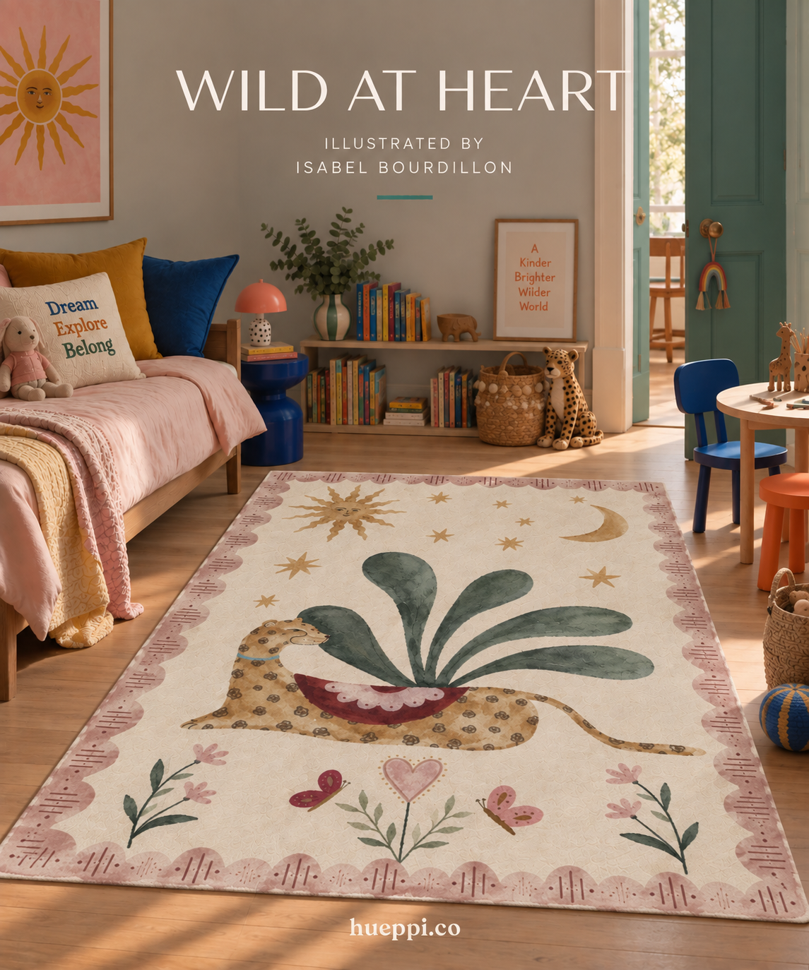 WILD AT HEART LEOPARD RUG