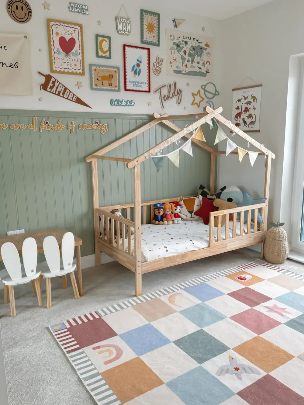 Hueppi rug in a real home