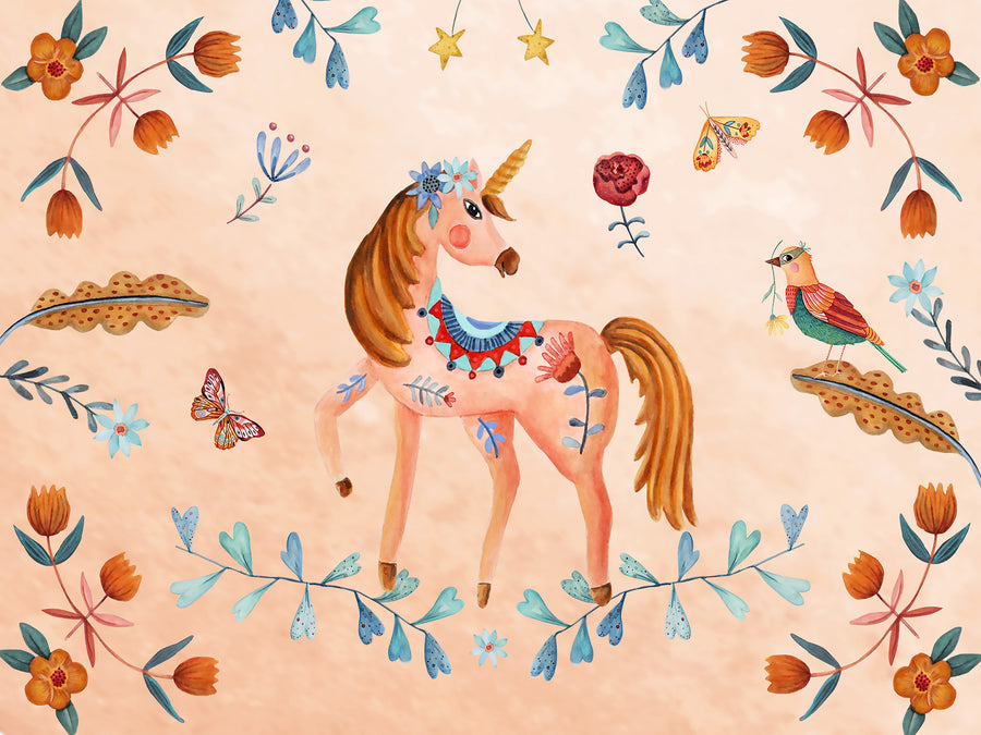 Birdie the Muse Kids' Rug – Imperfectly Perfect