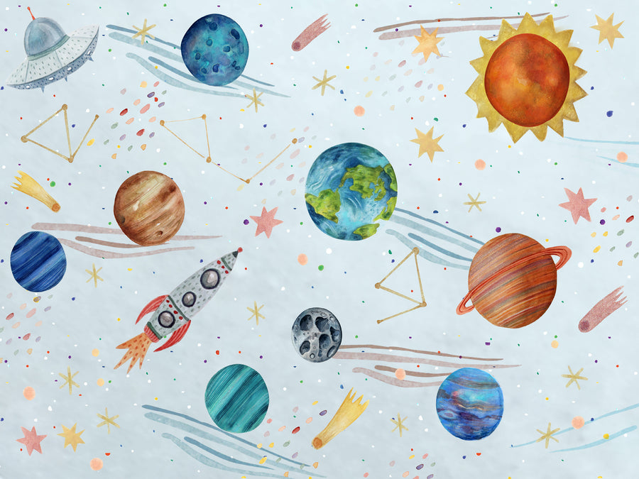 Give Me Some Space Kids' Rug – Imperfectly Perfect