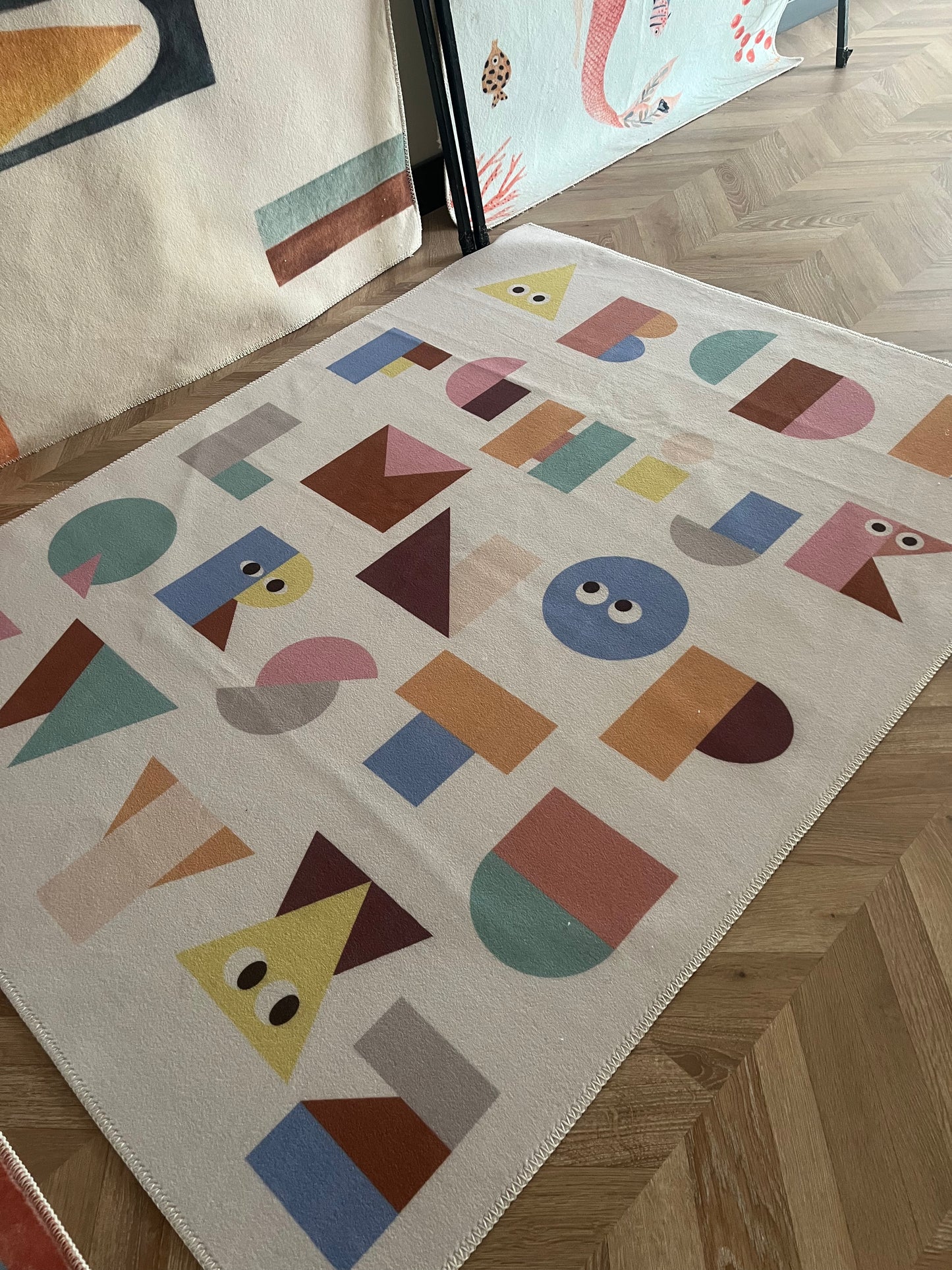 SPELL THE FUN ALPHABET RUG - Imperfectly Perfect