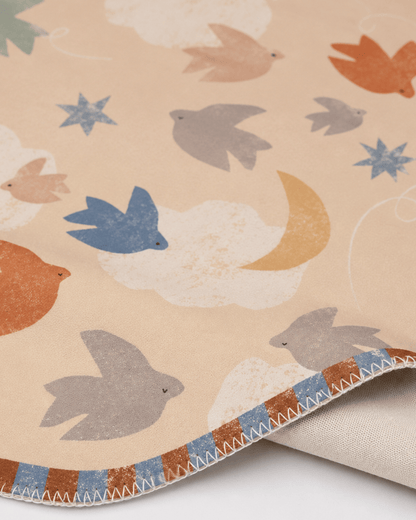 Hueppi Nimbus Bird washable children's rug
